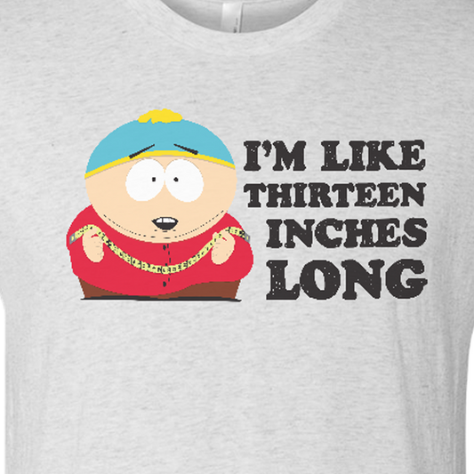 South Park Cartman 13 Inches Long Men's Tri-Blend T-Shirt-4