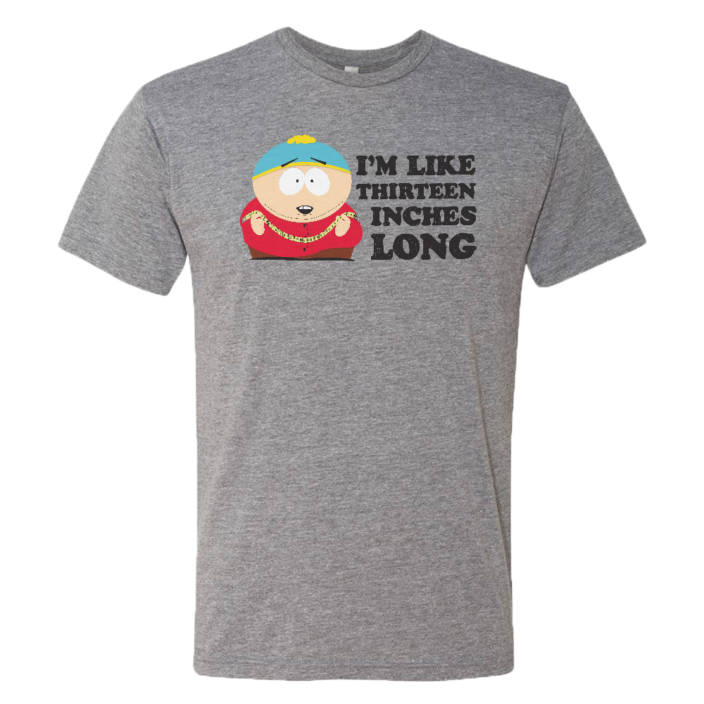 South Park Cartman 13 Inches Long Men's Tri-Blend T-Shirt