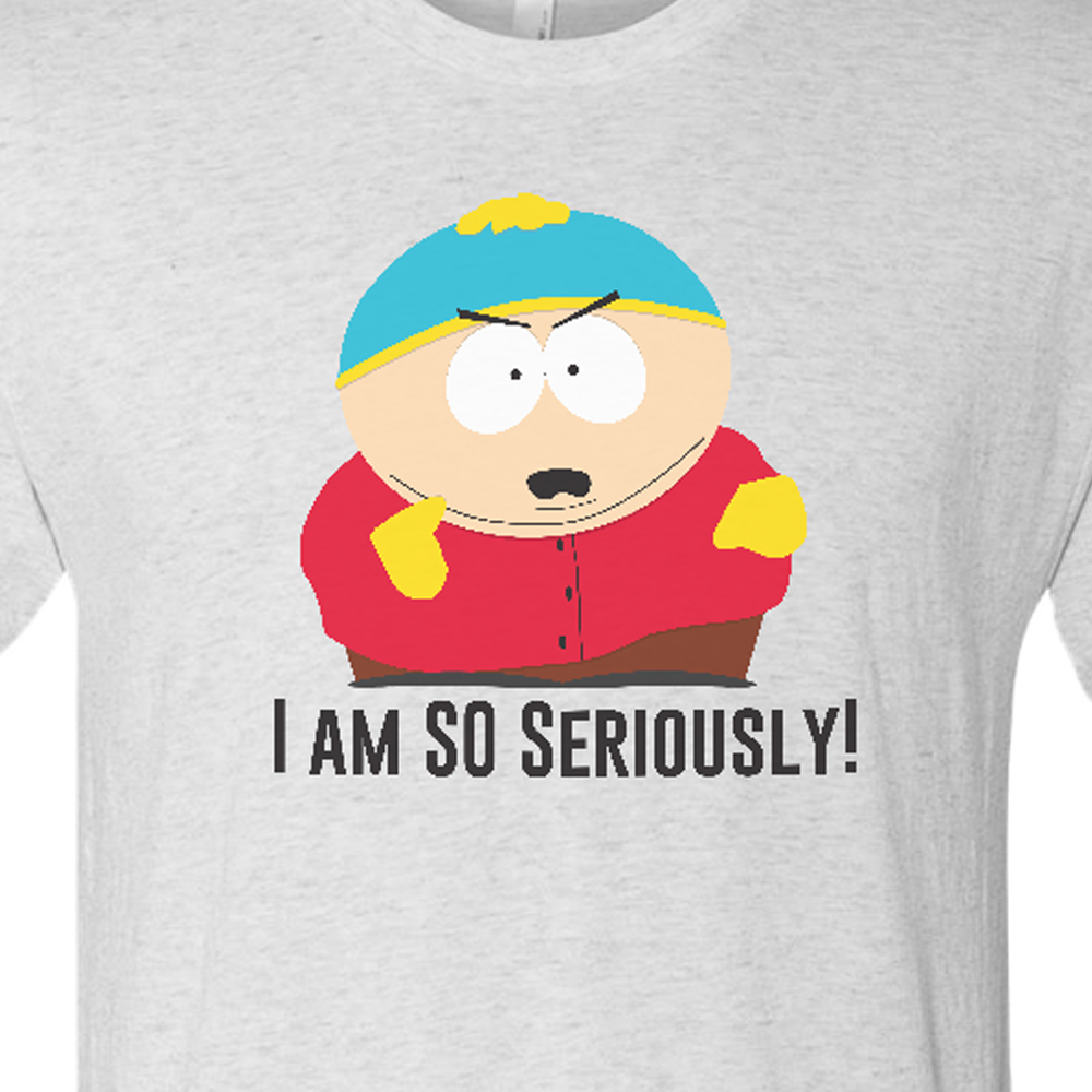 South Park Cartman I'm So Seriously  Men's Tri-Blend T-Shirt