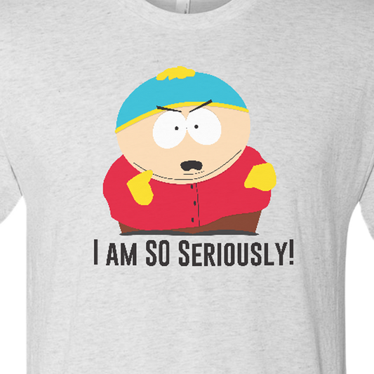 South Park Cartman I'm So Seriously  Men's Tri-Blend T-Shirt-4