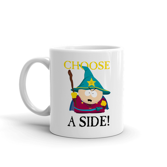 South Park Choose a Side White Mug-0