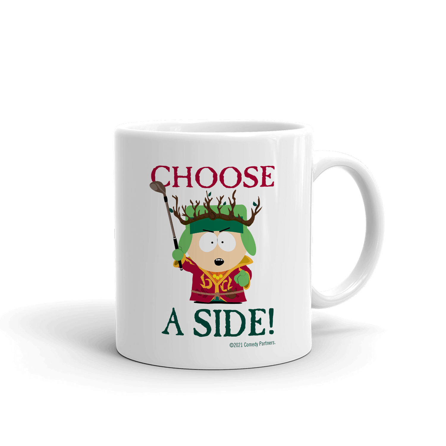 South Park Choose a Side White Mug