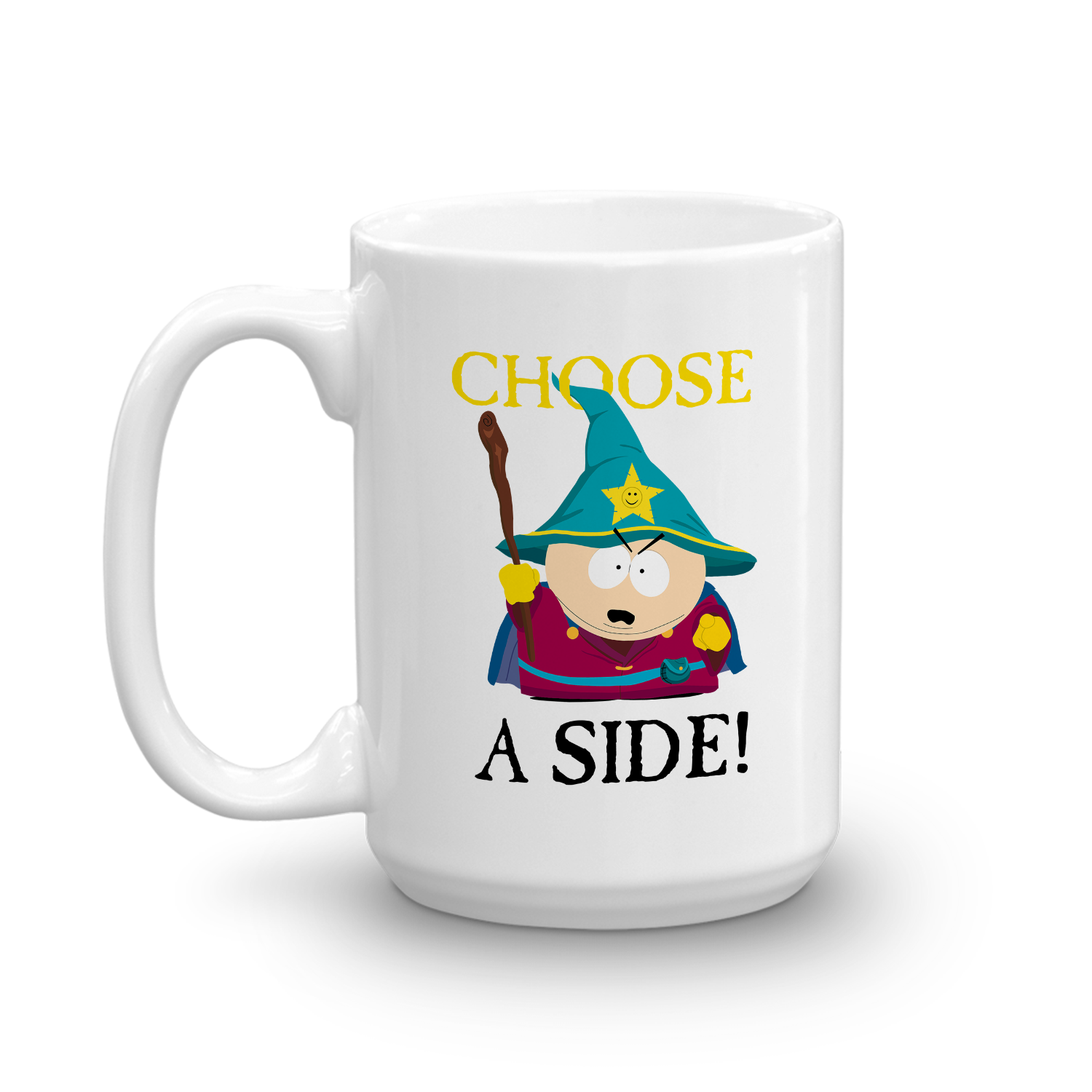 South Park Choose a Side White Mug