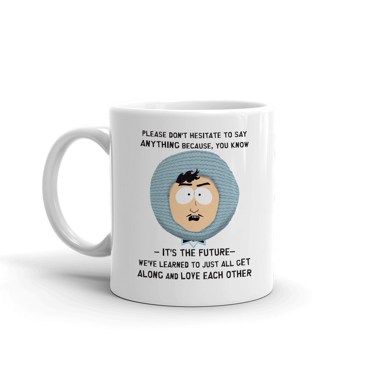 South Park It's the Future White Mug