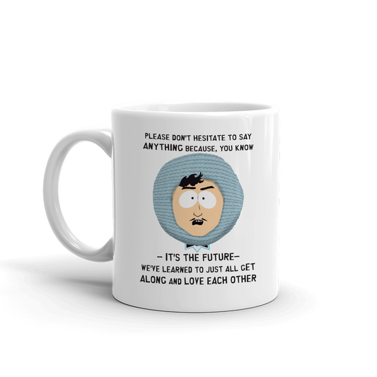 South Park It's the Future White Mug-0