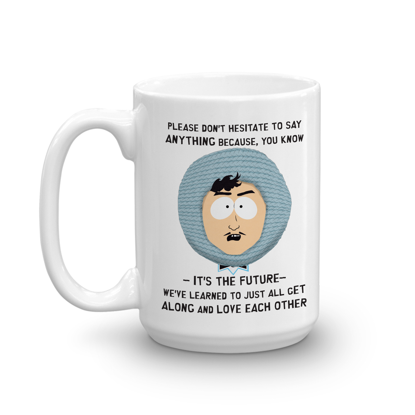 South Park It's the Future White Mug