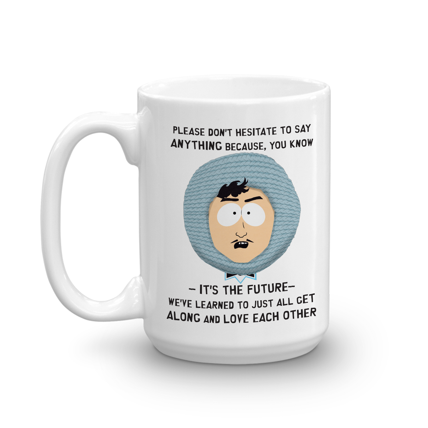 South Park It's the Future White Mug