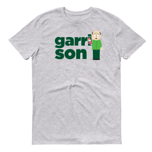 South Park Garrison Name Adult Short Sleeve T-Shirt-0