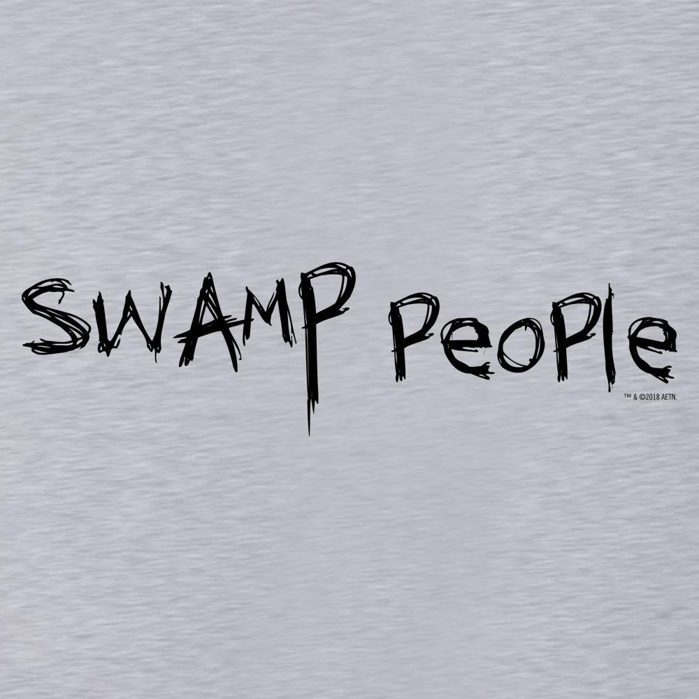 Swamp People Logo Women's Relaxed Scoop Neck T-Shirt