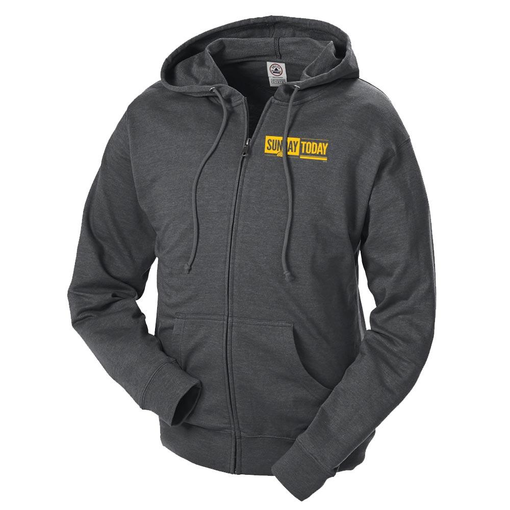 Sunday TODAY with Willie Geist Fleece Zip-Up Hooded Sweatshirt