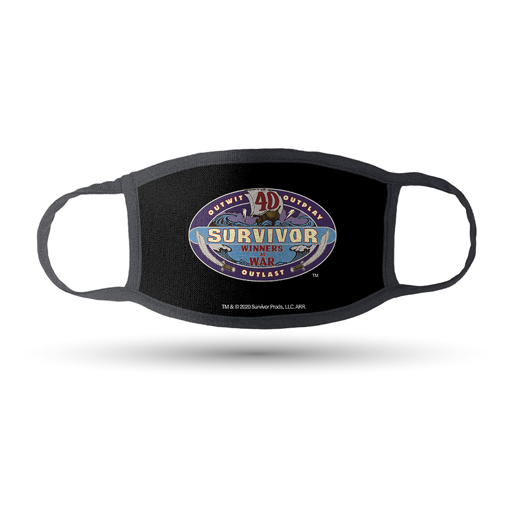 Survivor Assorted Washable Face Masks- Pack of 3 | Official CBS Entertainment Store