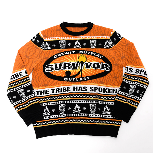 Survivor The Tribe Has Spoken Holiday Sweater | Official CBS Entertainment Store