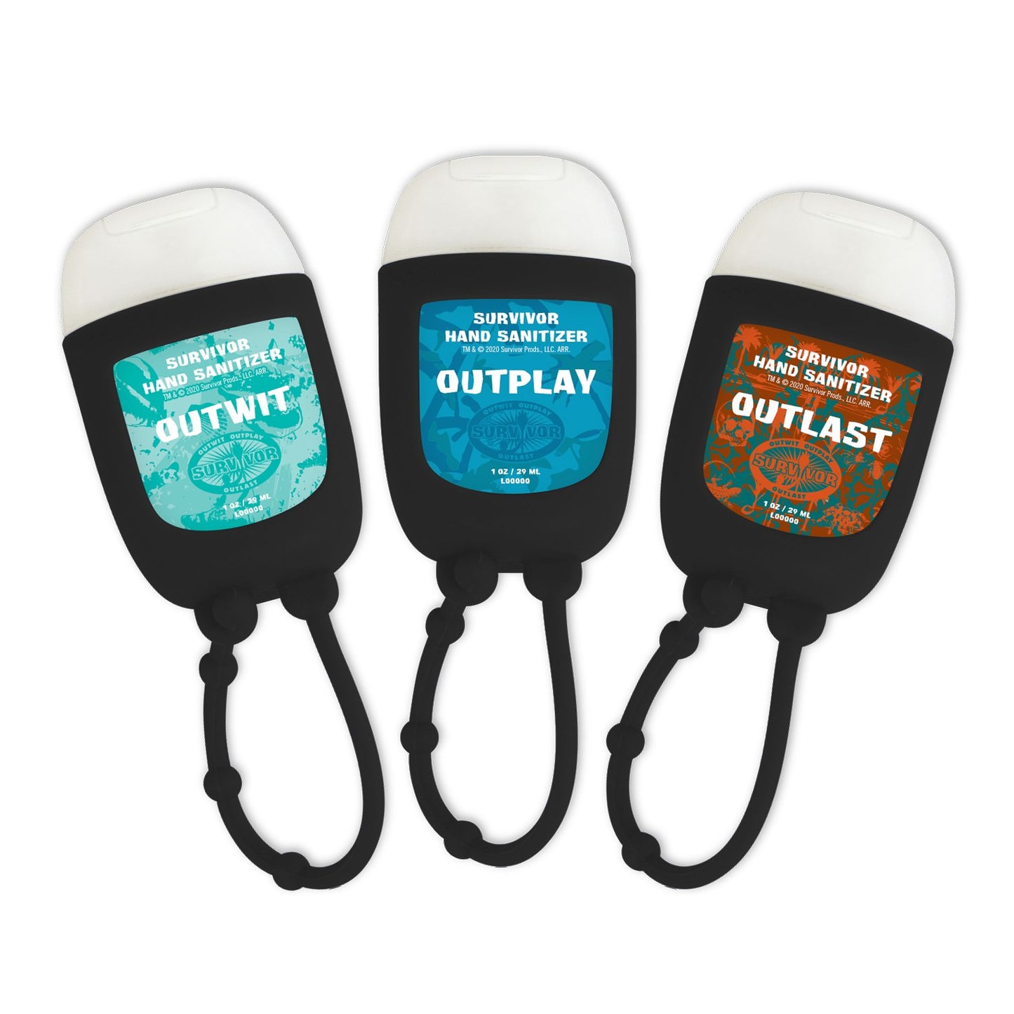 Survivor Outwit, Outplay, Outlast Hand Sanitizer Bundle | Official CBS Entertainment Store