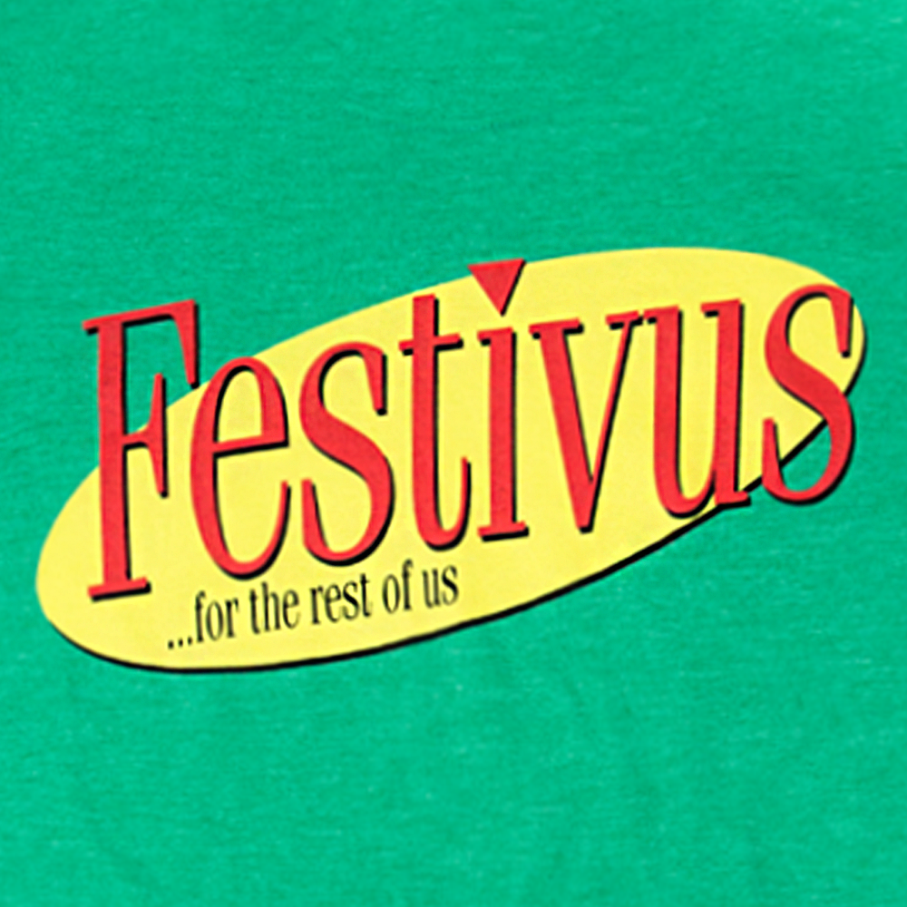 Seinfeld Logo Festivus Tee