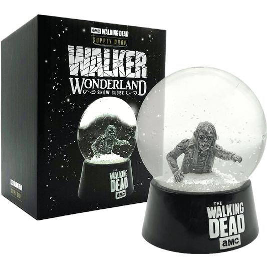 The Walking Dead Winter Walker Snow Globe-0