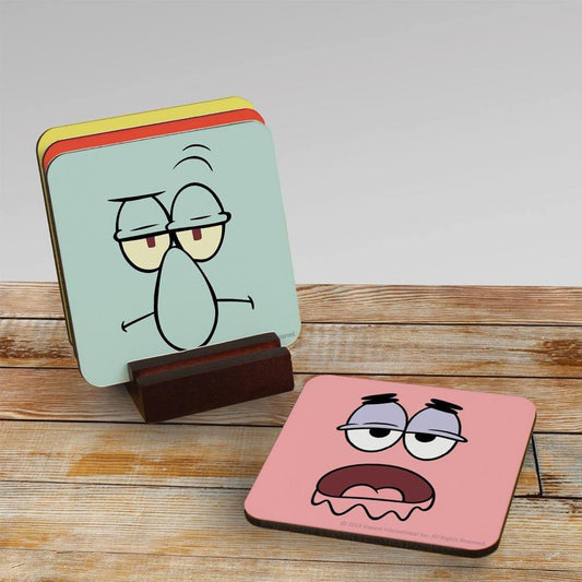 SpongeBob SquarePants Character Coasters - Set of 4 - SpongeBob SquarePants Official Shop-2