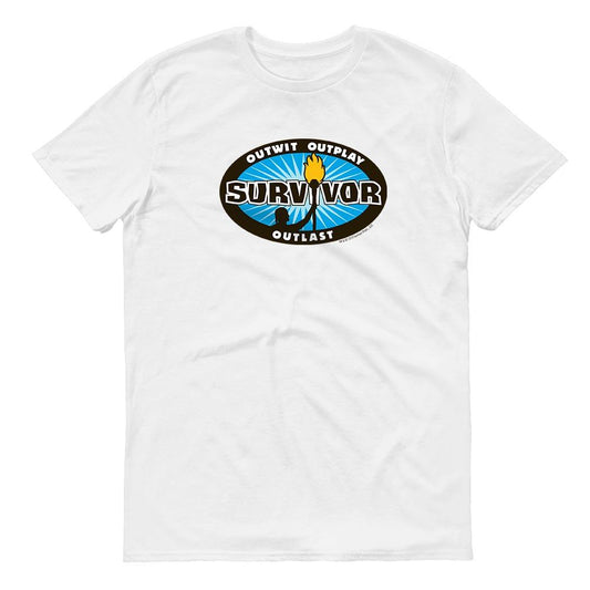 Survivor Outwit, Outplay, Outlast Logo Adult Short Sleeve T-Shirt-1