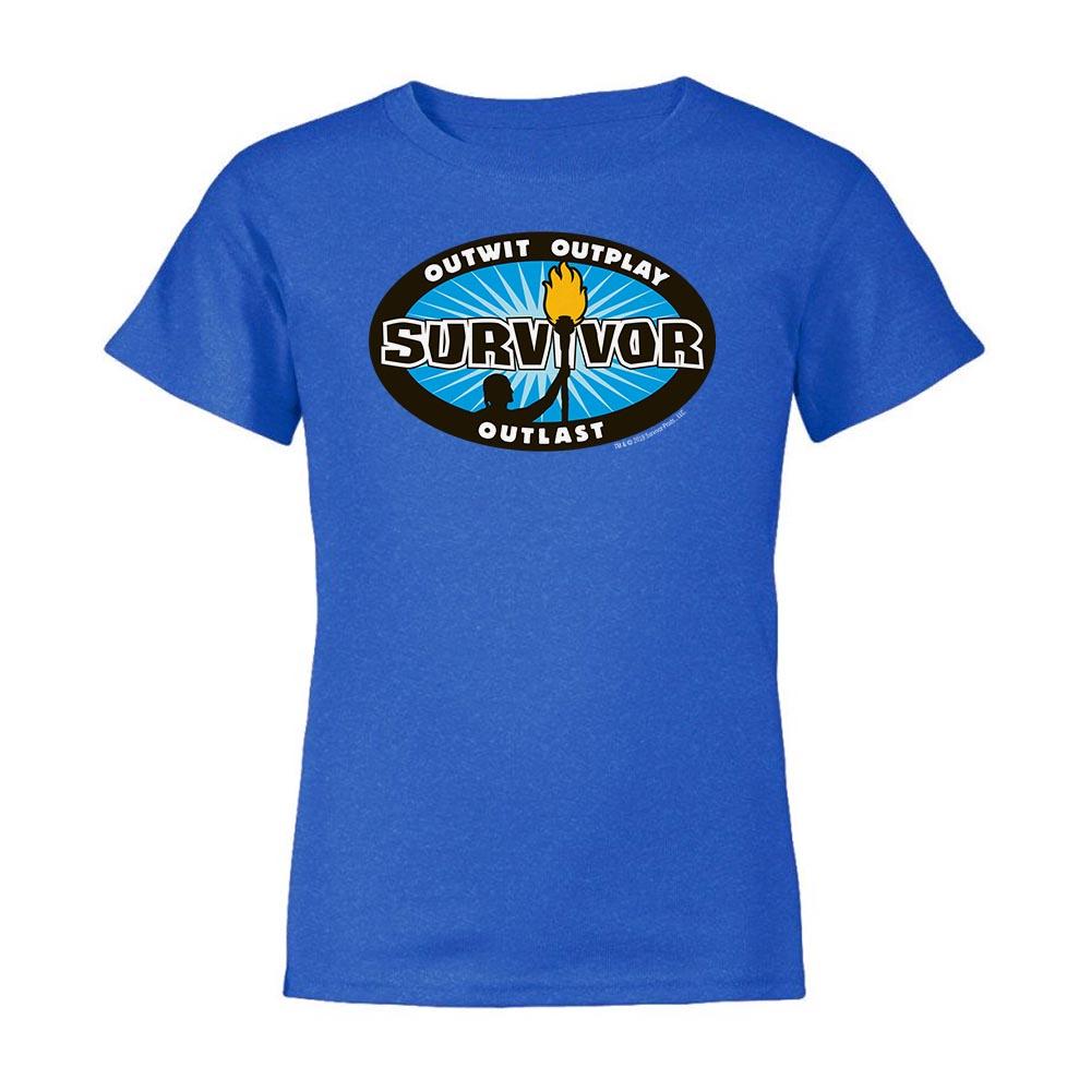 Survivor Outwit, Outplay, Outlast Logo Kids/Toddler Short Sleeve T-Shirt