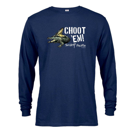 Swamp People "Choot 'Em!" Long Sleeve T-Shirt-2