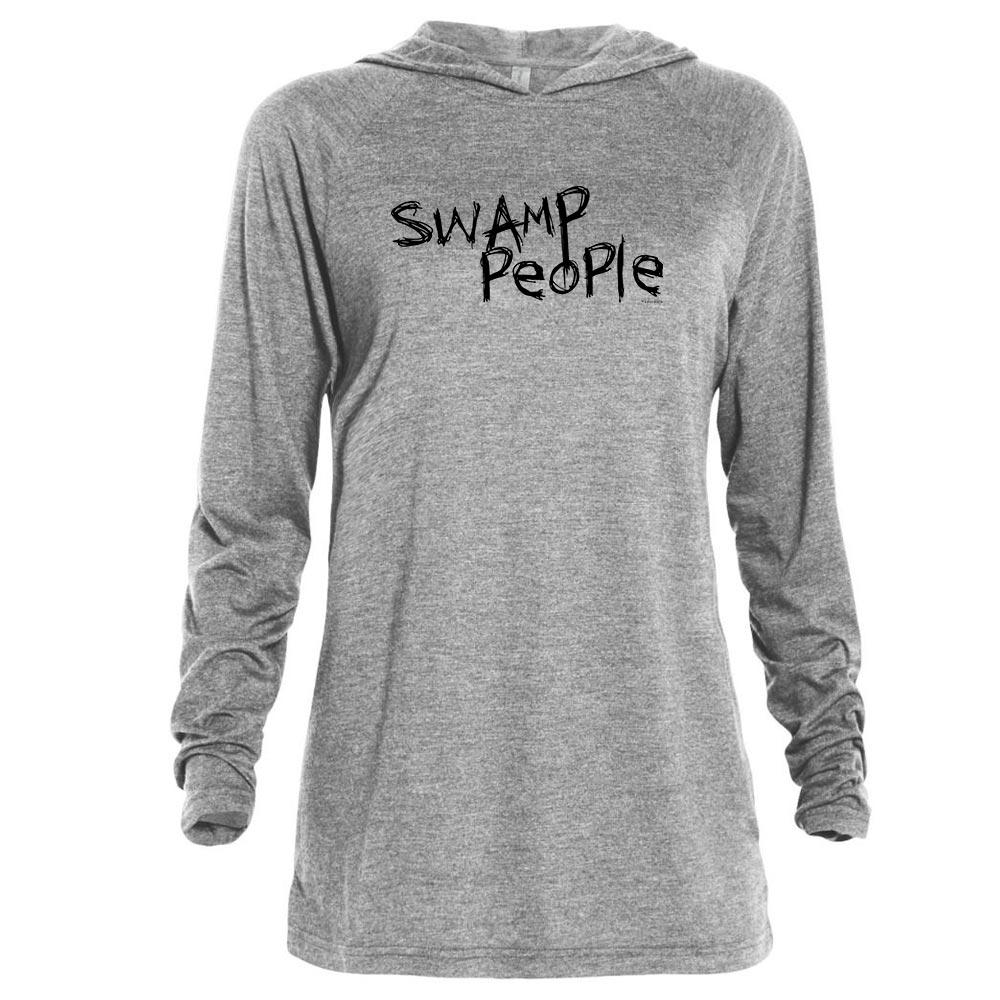 Swamp People Logo Tri-blend Raglan Hoodie