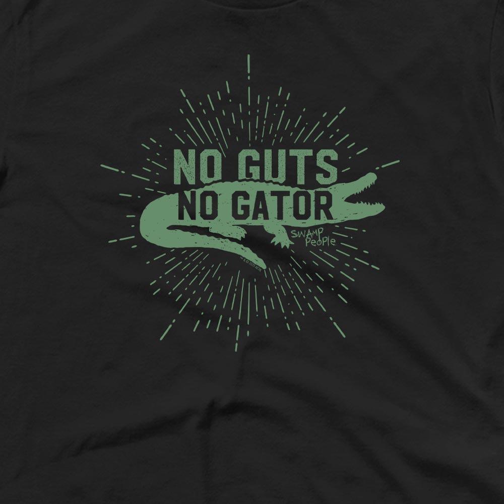 Swamp People No Guts No Gator Adult Short Sleeve T-Shirt