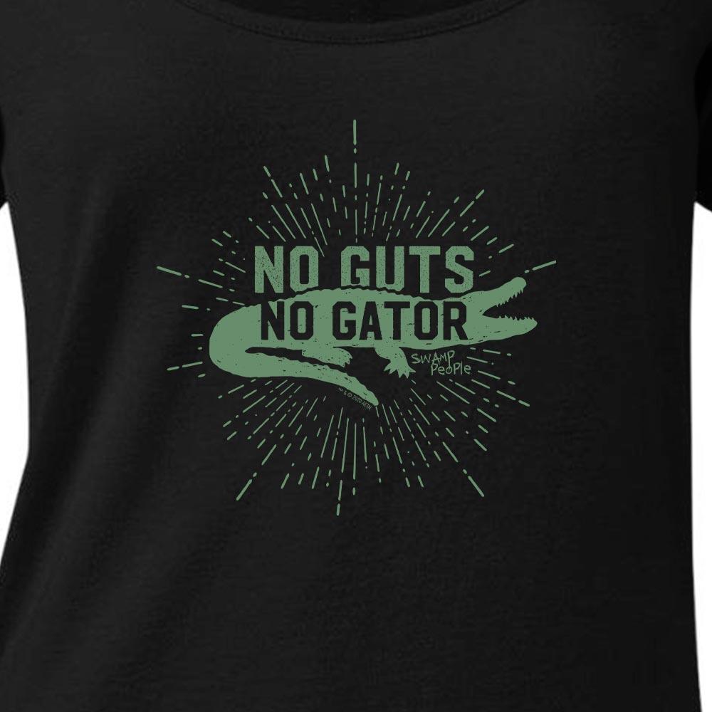 Swamp People No Guts No Gator Women's Relaxed Scoop Neck T-Shirt