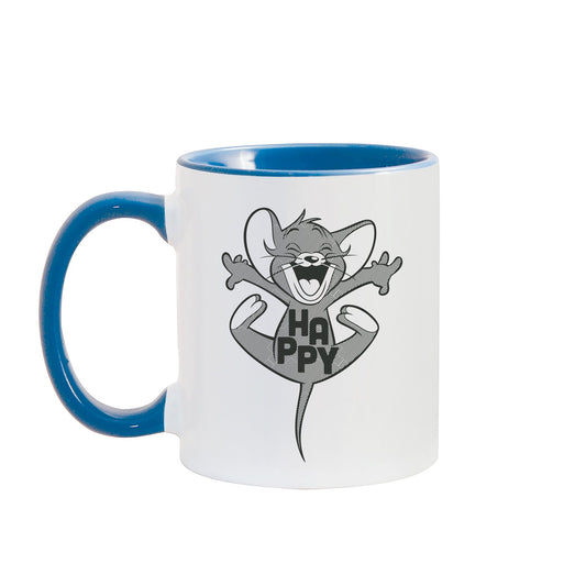 Tom and Jerry Happy! Two-Tone Mug-0