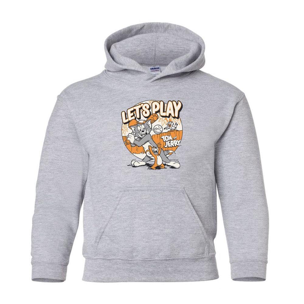 Tom and Jerry Let's Play Kids Hooded Sweatshirt