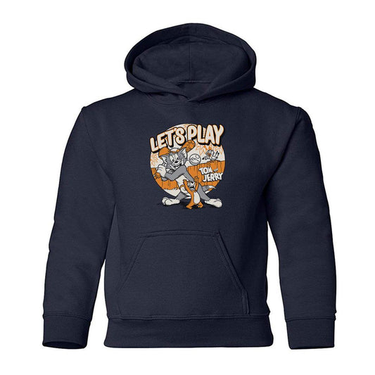 Tom and Jerry Let's Play Kids Hooded Sweatshirt-4