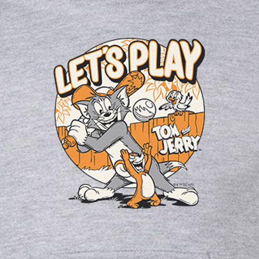 Tom and Jerry Let's Play Kids Hooded Sweatshirt-1