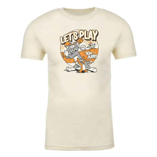 Tom and Jerry Let's Play Adult Short Sleeve T-Shirt-6