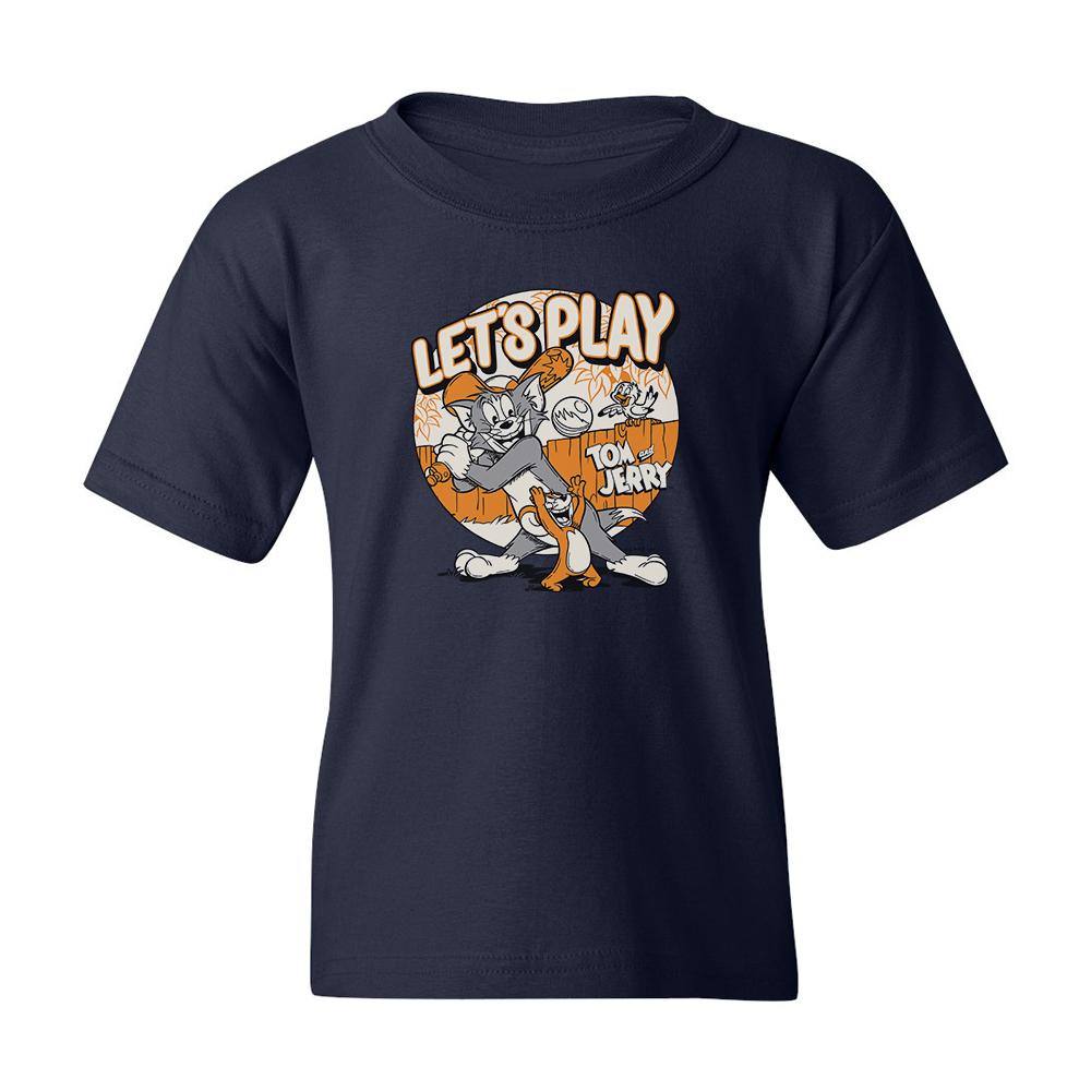 Tom and Jerry Let's Play Kids Short Sleeve T-Shirt