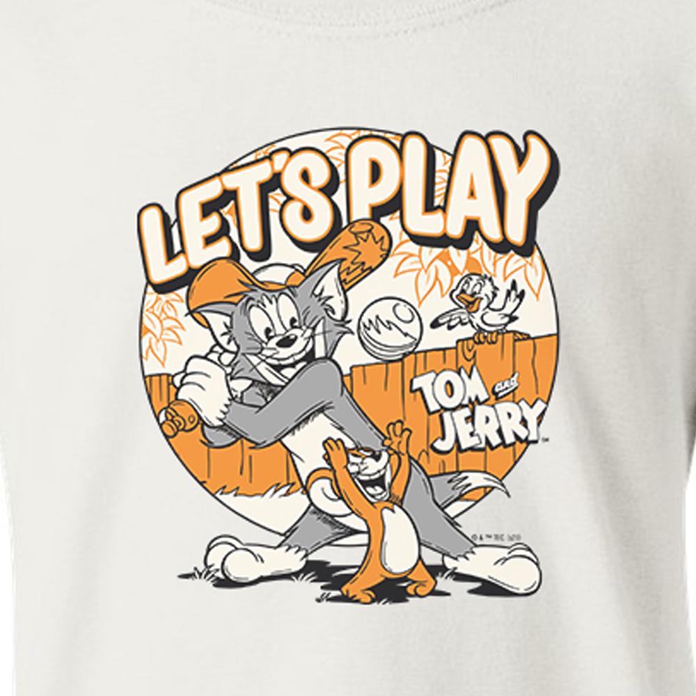 Tom and Jerry Let's Play Kids Short Sleeve T-Shirt