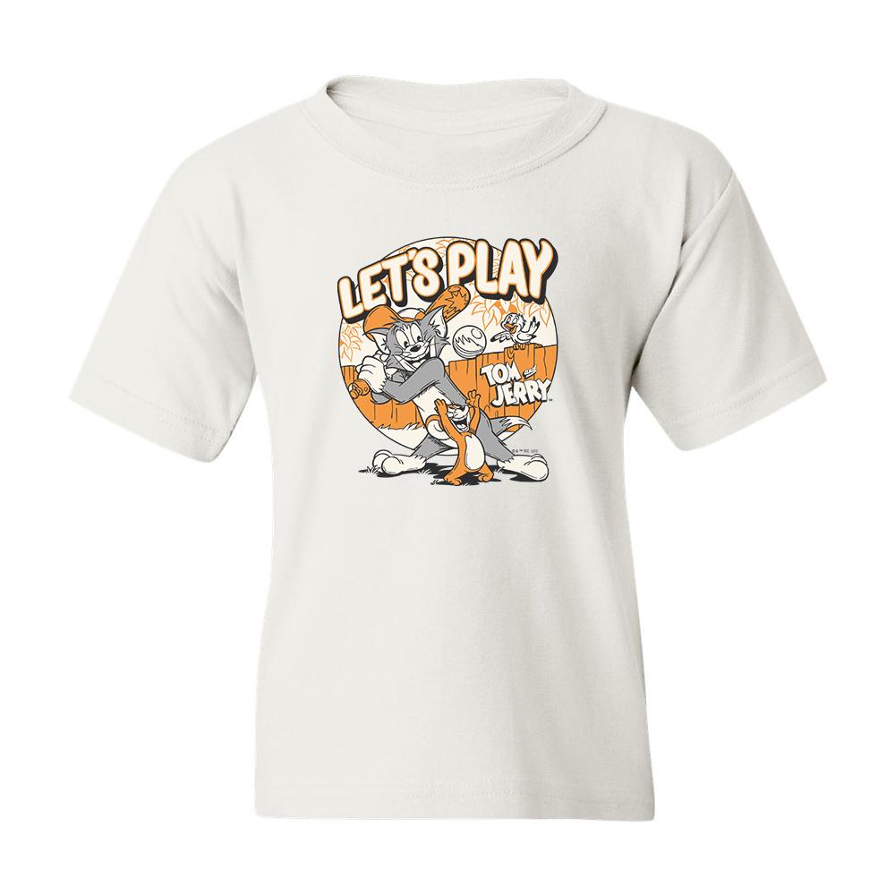 Tom and Jerry Let's Play Kids Short Sleeve T-Shirt