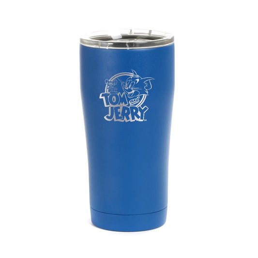 Tom and Jerry Logo Laser Engraved SIC Tumbler-0