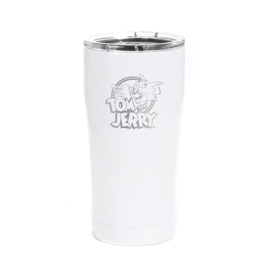 Tom and Jerry Logo Laser Engraved SIC Tumbler-6