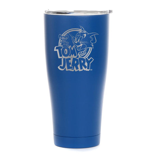 Tom and Jerry Logo Laser Engraved SIC Tumbler-2