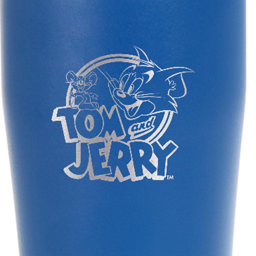 Tom and Jerry Logo Laser Engraved SIC Tumbler