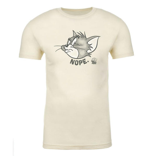 Tom and Jerry Nope. Adult Short Sleeve T-Shirt-6