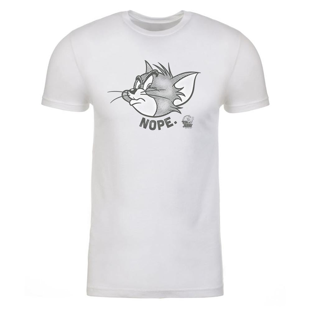 Tom and Jerry Nope. Adult Short Sleeve T-Shirt