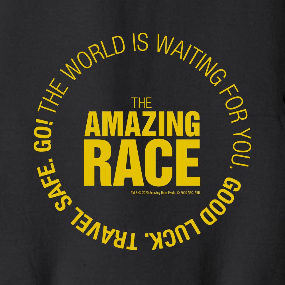 The Amazing Race Yellow Starting Badge Fleece Hooded Sweatshirt | Official CBS Entertainment Store