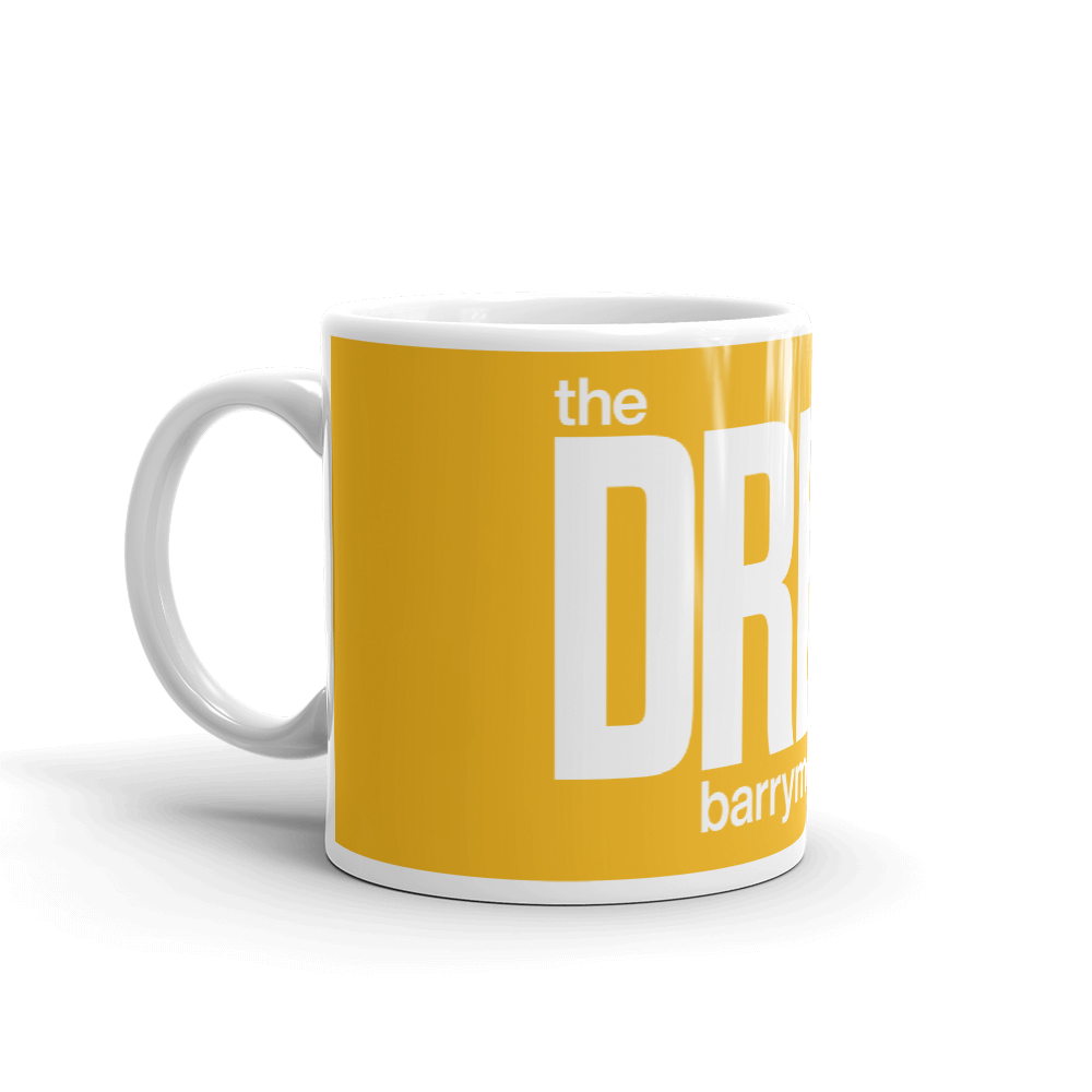 The Drew Barrymore Show Block Logo White Mug | Official CBS Entertainment Store