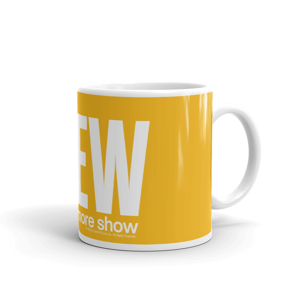 The Drew Barrymore Show Block Logo White Mug | Official CBS Entertainment Store