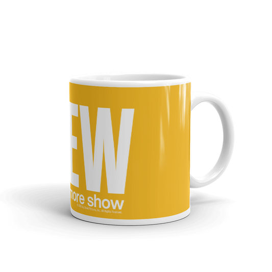 The Drew Barrymore Show Block Logo White Mug | Official CBS Entertainment Store-2