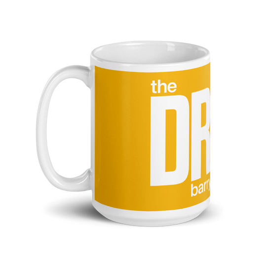 The Drew Barrymore Show Block Logo White Mug | Official CBS Entertainment Store-3