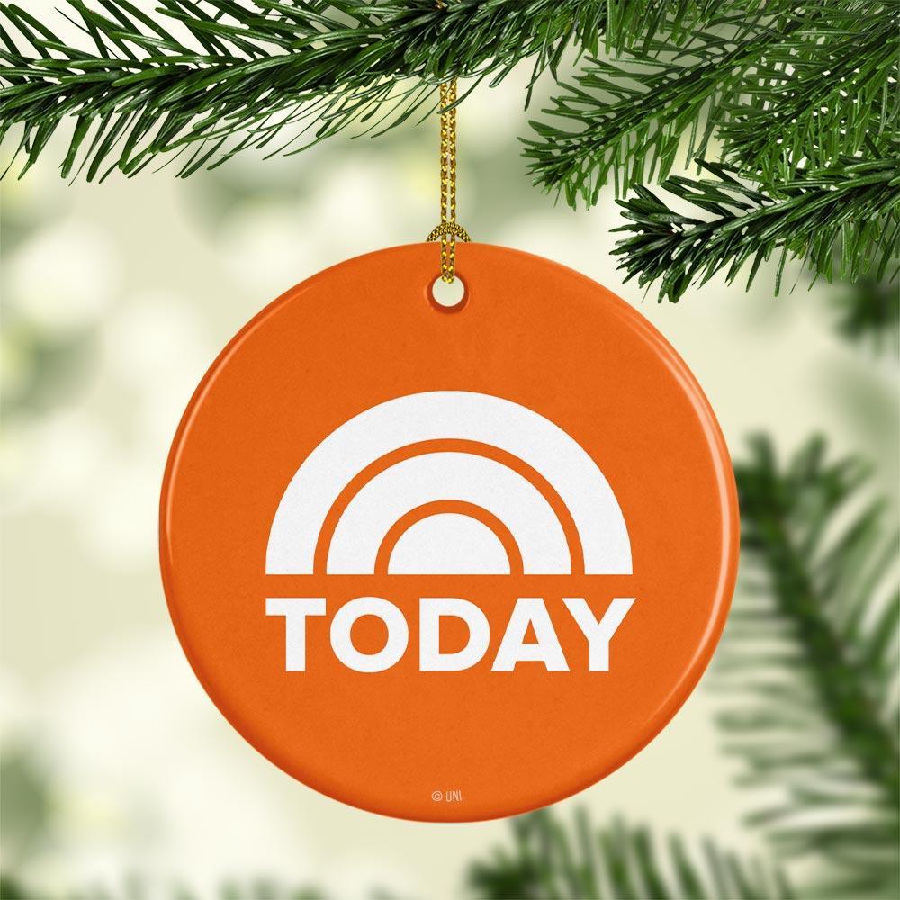 TODAY Logo Double-Sided Ornament