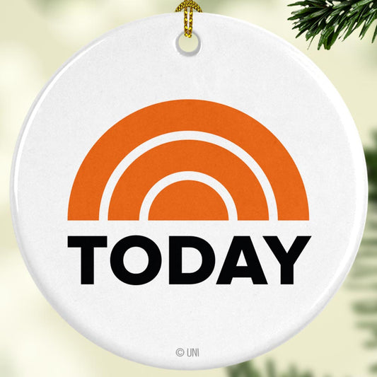 TODAY Show Logo Double-Sided Ornament-1