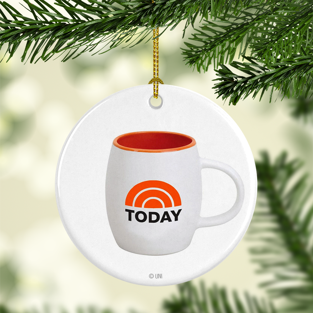 TODAY Show Official Mug Double-Sided Ornament