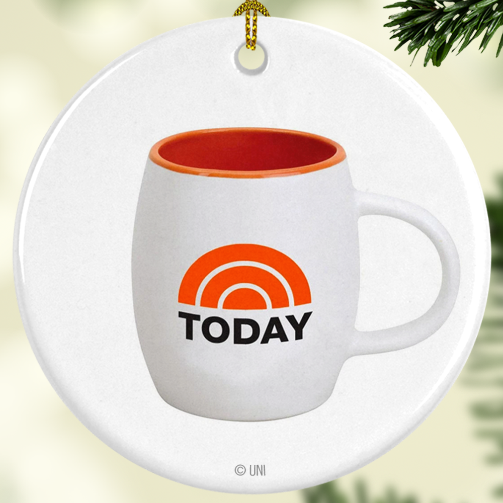 TODAY Show Official Mug Double-Sided Ornament