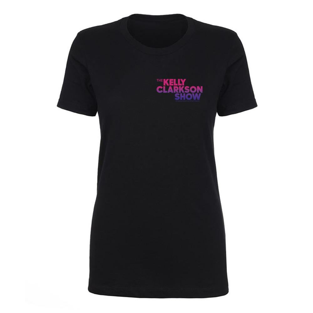 The Kelly Clarkson Show Multi-Color Logo Left Chest Women's Short Sleeve T-Shirt